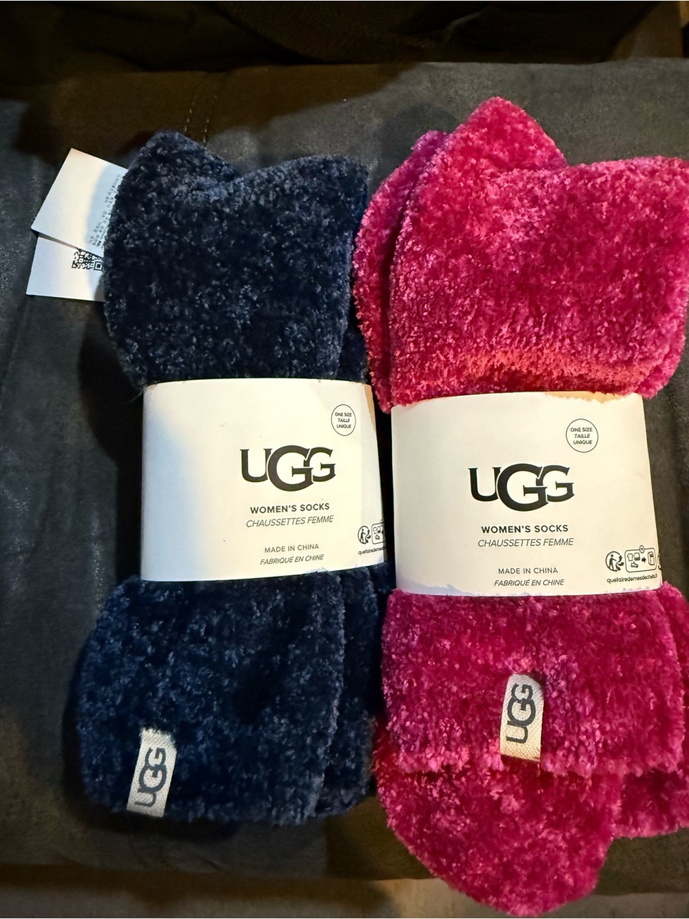 BUNDLE SET OF (2) UGG COZY SOFT SOCKS